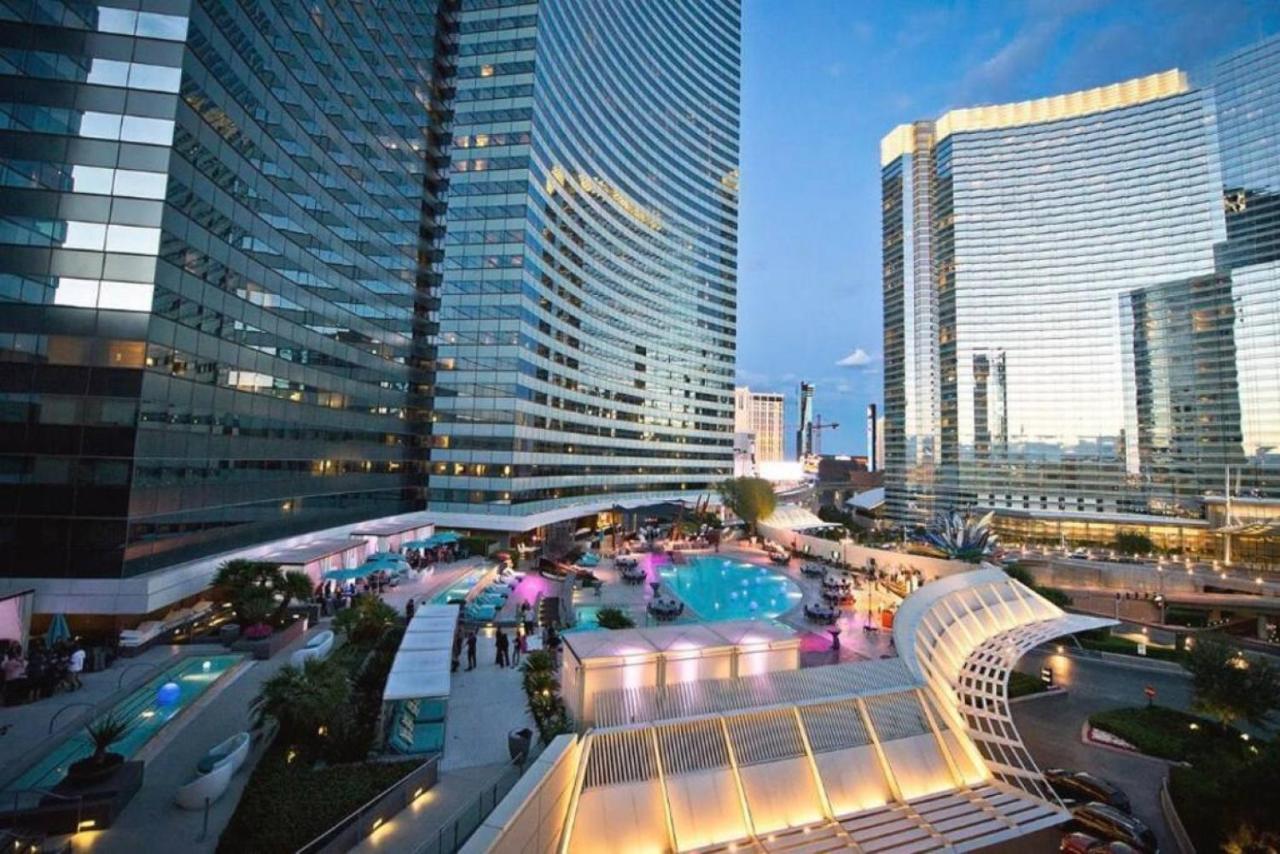 City Center - Panoramic Corner Suite At Vdara Las Vegas Exterior photo